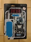 Vintage Kenner Star Wars ROTJ AT-ST Driver 77 Back Card Back