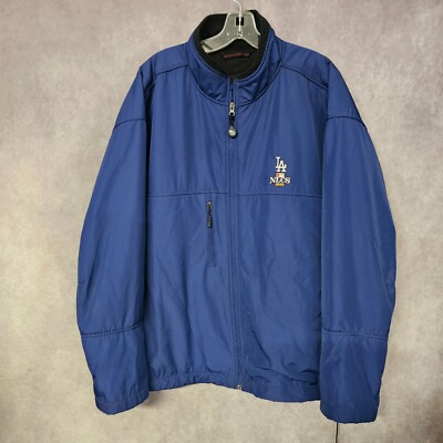 Vintage Antigua Los Angeles Dodgers 2008 NLCS Stadium Employee Jacket Mens 2XL