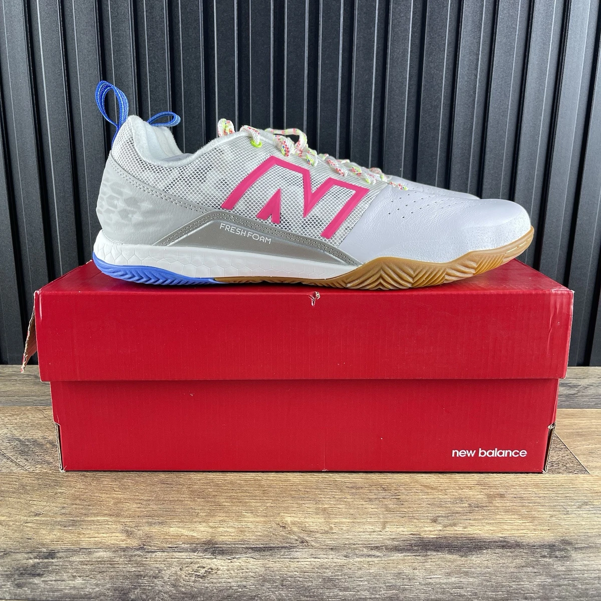 New Balance Fresh Foam Audazo v6 Pro IN White Bright Lapis  display picture 2