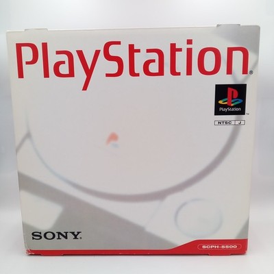 Sony PS1 PlayStation 1 Console SCPH-5500 Boxed With Manual 6 Games