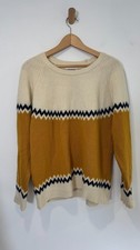 TWOTHIRDS Wollmischung Pullover Large Senf Cr...