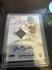 2025 Topps Chrome Mason Taylor Rookie PREM1ERE Patch Autographs (RAW)