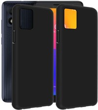 For Alcatel 1B 2022 Case, 5031G, Clear Black Silicone Gel Shockproof Phone Cover