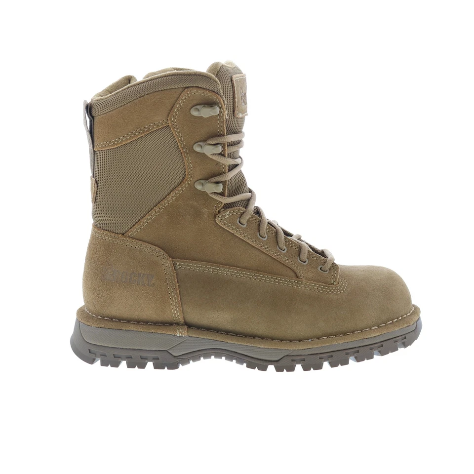 Rocky Portland 8" Composite Toe RKD0070 Mens Brown Wide Work & Safety Boots