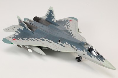 Hobby Master 1/72 Su-57 Felon Airplane Blue 054 Russian Air Force