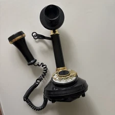 Candlestick telephone, antique, Western Electric (1973)