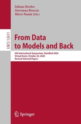 Bowles - From Data to Models and Back   9th International Symposium D - X555z