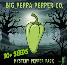 [MYSTERY MIX PEPPER PACK 10+ RANDOM MIXED SEEDS] FREE SHIPPING!