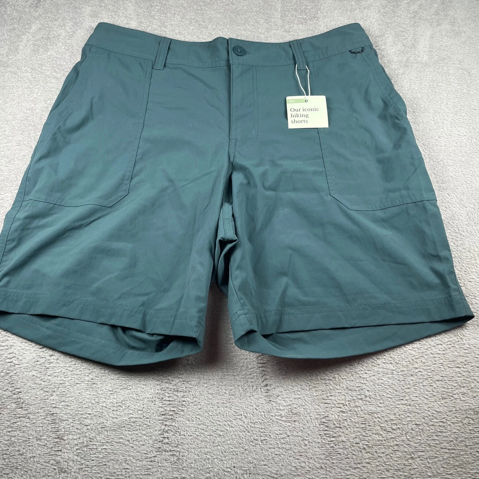 REI Co-op Sahara Guide Hiking Shorts Mens 16 Blue Green Stretch Nylon Trail 8.5"
Opens in a new wind