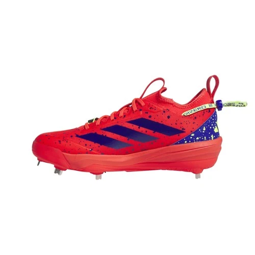 adidas Mens Adizero Impact 2.0 Shades Baseball Lucid Red Lucid Blue Lucid L