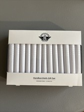 Dockers Handkerchiefs Set of 13 White Brand New in Package