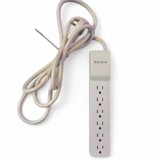 Belkin 6-Outlet Surge Protector BE106000-06R – Power Strip w/ 6ft Cord
