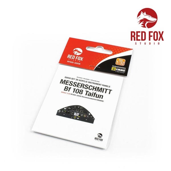 Red Fox Studio RFSQS-32026 - 1/32 Messerschmitt Bf 108 Taifun (For Eduard Kit) --image