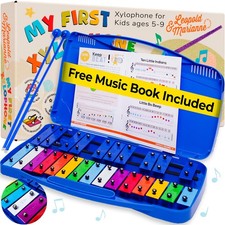 Xylophone for Kids Ages 5-9 Kids Musical Instrument Glockenspiel 25 Not...
