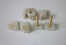 10x Radlauf Zierleistenklammer Opel Kadett B ab FG, Olympia A