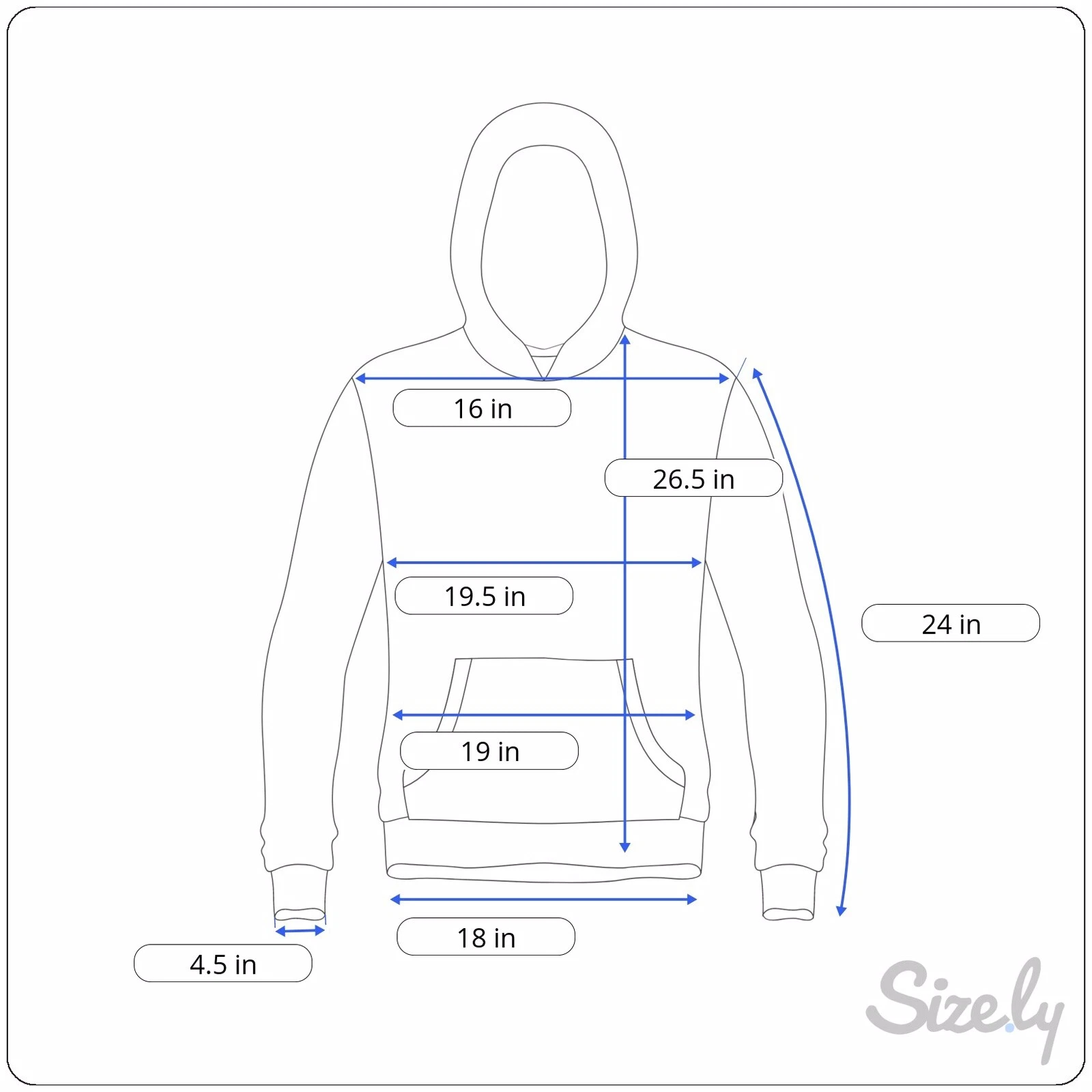 VETEMENTS Felpa con cappuccio Houston Texans NFL Team Apparel ragazzo XL 16 18 blu navy logo felpa