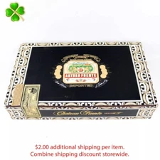Arturo Fuente Chateau Fuente King T Empty Wood Cigar Box 13" x 7.75" x 2.5"