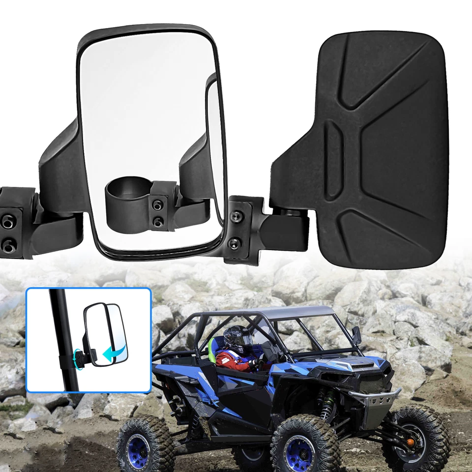 Juego de espejos retrovisores laterales + centrales para John Deere Gator HPX 625I 825I 860I 855D XUV Foto 4 de 4
