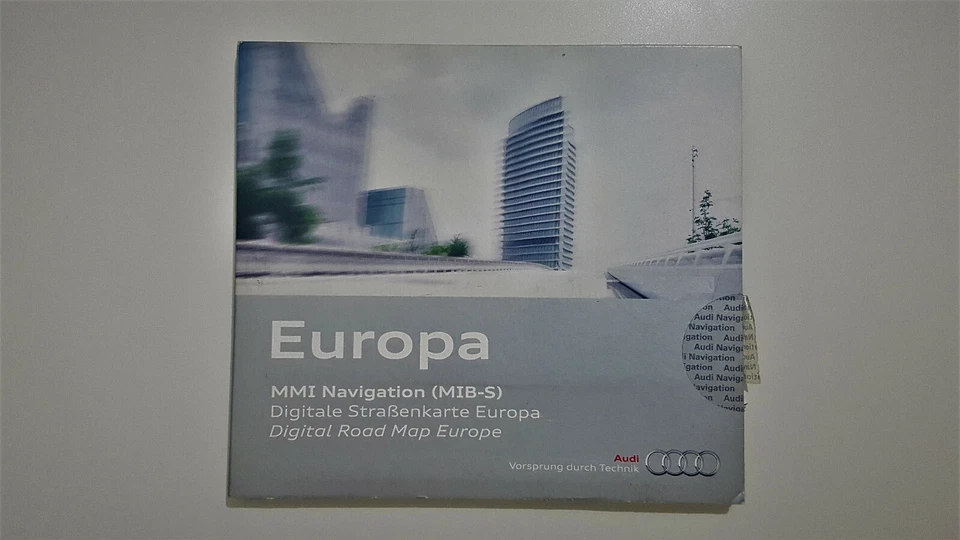 Genuine Audi A3 S3 RS3 2014 SAT NAV MIB-S SD Card Europe 8V0919866B - Image 3 of 4