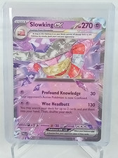 Slowking Ex 86/193 Double Rare Holo Pokémon Card 2023