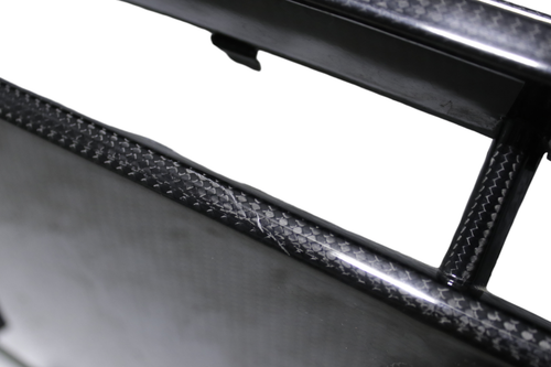 *Damaged* Audi R8 V10 Rear Bumper Carbon Fiber Valance Diffuser 2017 2018 OEM - Picture 10 of 18