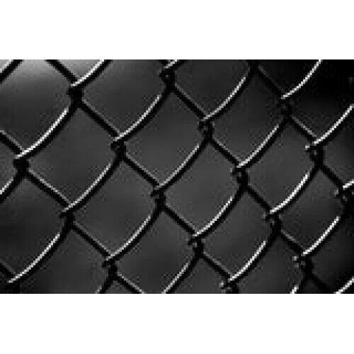 Fence Wire 12m x 1800mm high chainmesh Fence PVC coated Black Chainlink Rolls - Picture 2 of 11