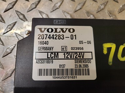 Volvo Light Control Module LCM 20744283-01 | OE Warranty Volvo Light Control Module LCM 20744283-01 | OE Warranty