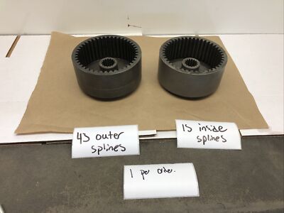 LOGAN CLUTCH DRIVE CUP 016-0557 SAE B-B Internal 15 Inner 43 Outer Splines * --