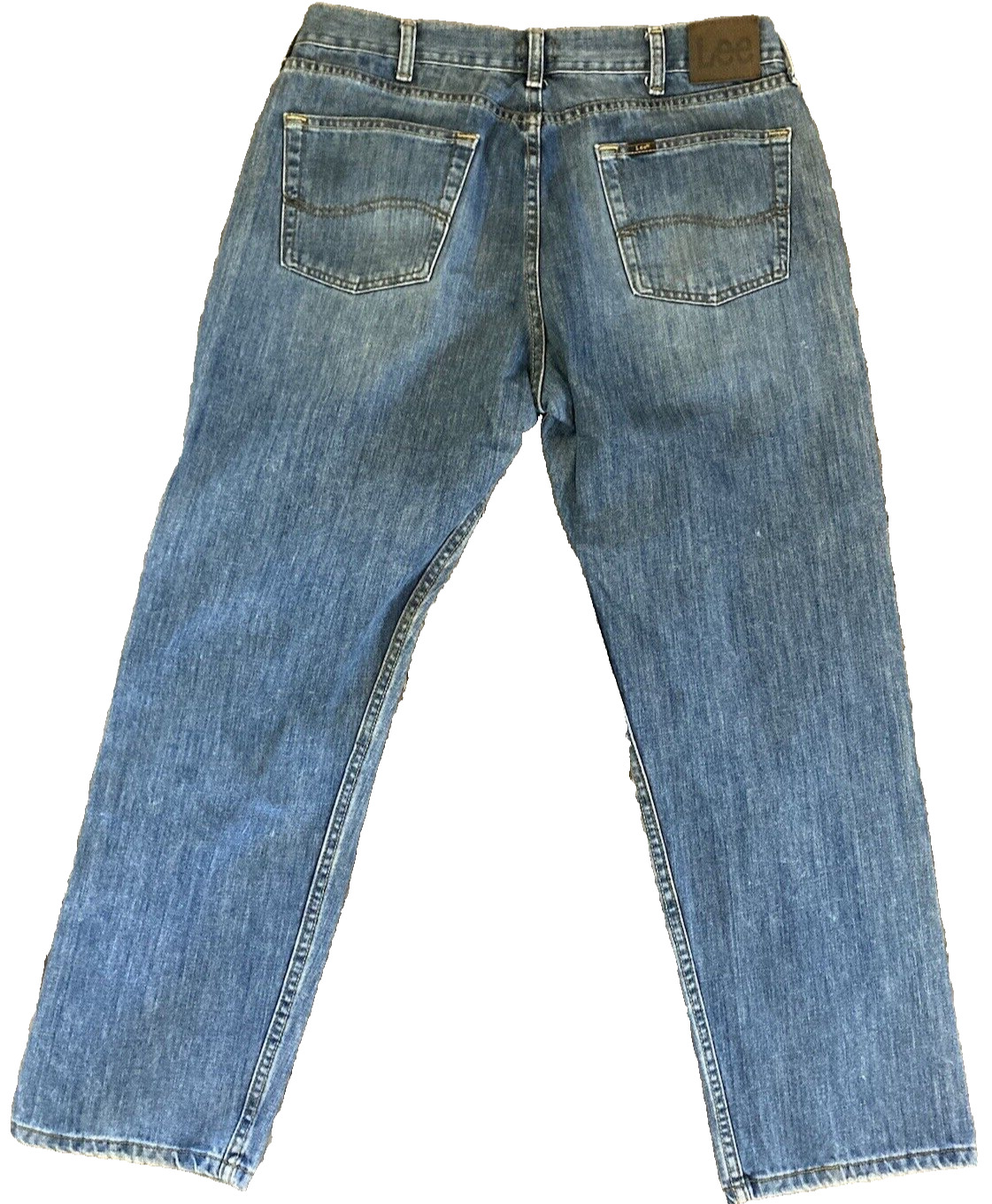 Lee Blue Jeans Regular Fit Straight Leg Men's 38 … - image 2
