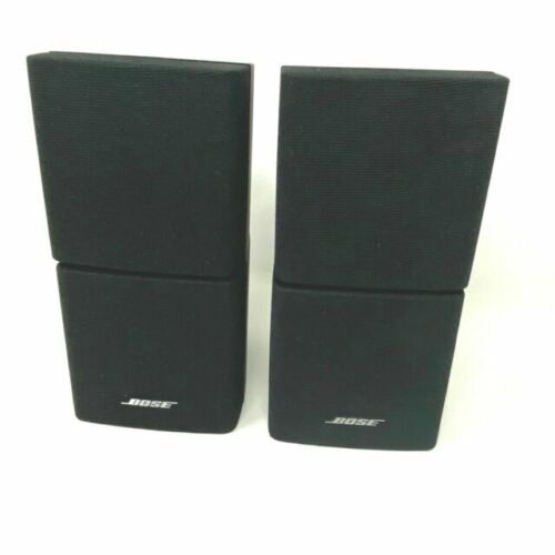 Pair of Bose Single Cube Satellite Speakers Jewel Style #3 Pair of Bose Single Cube Satellite Speakers Jewel Style #3