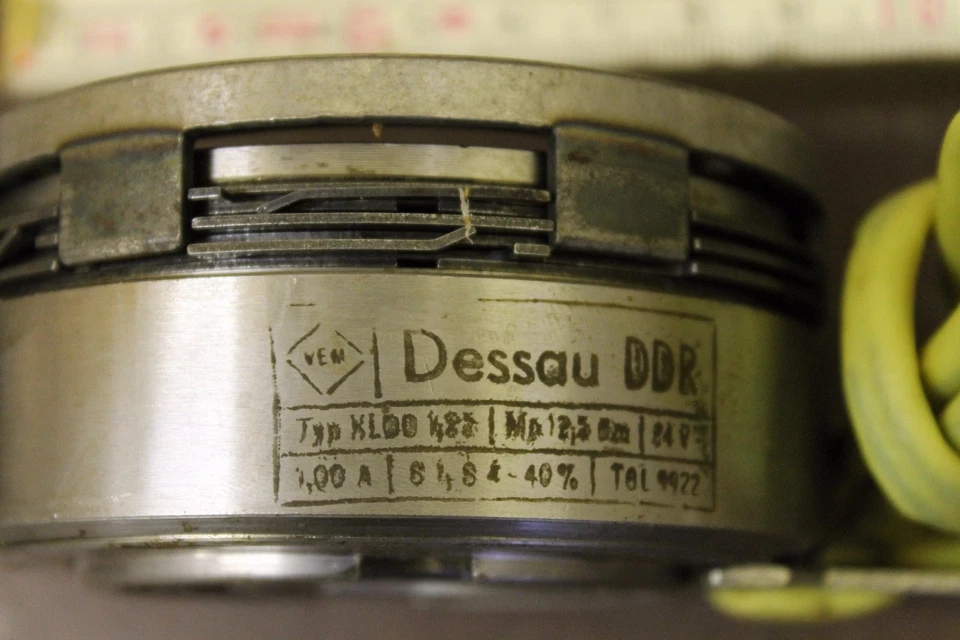 VEM Elektromagnet-Lamellenkupplung KLDO1,25 KLDO 1,25 DM Ø20 TGL 9922/03 - Bild 3 von 4