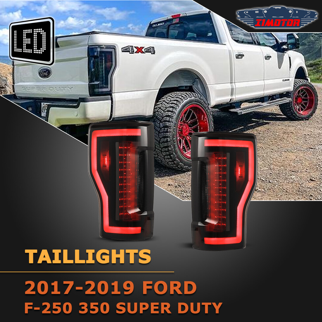 Sequential For 2017-2019 Ford F-250-F450 Super Duty LED Tail Lights Lamps PAIR | eBay Sequential For 2017-2019 Ford F-250-F450 Super Duty LED Tail Lights Lamps PAIR | eBay