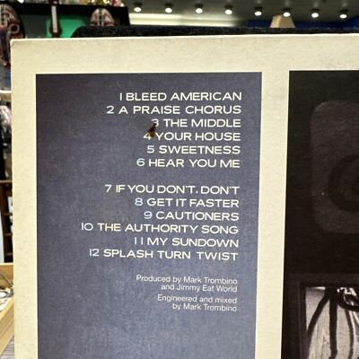 Jimmy Eat World - Bleed American - 2001 LP Dreamworks Grand Royal