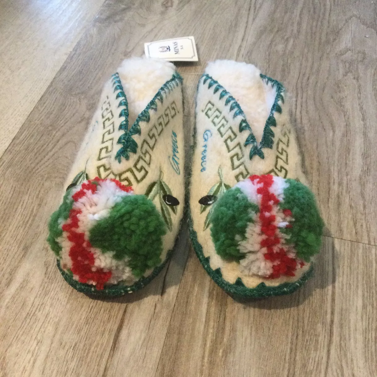 Non 2024 wool slippers