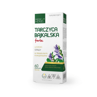 MEDICA HERBS Baikal Helmkraut forte 550 mg, 60 Kapseln.