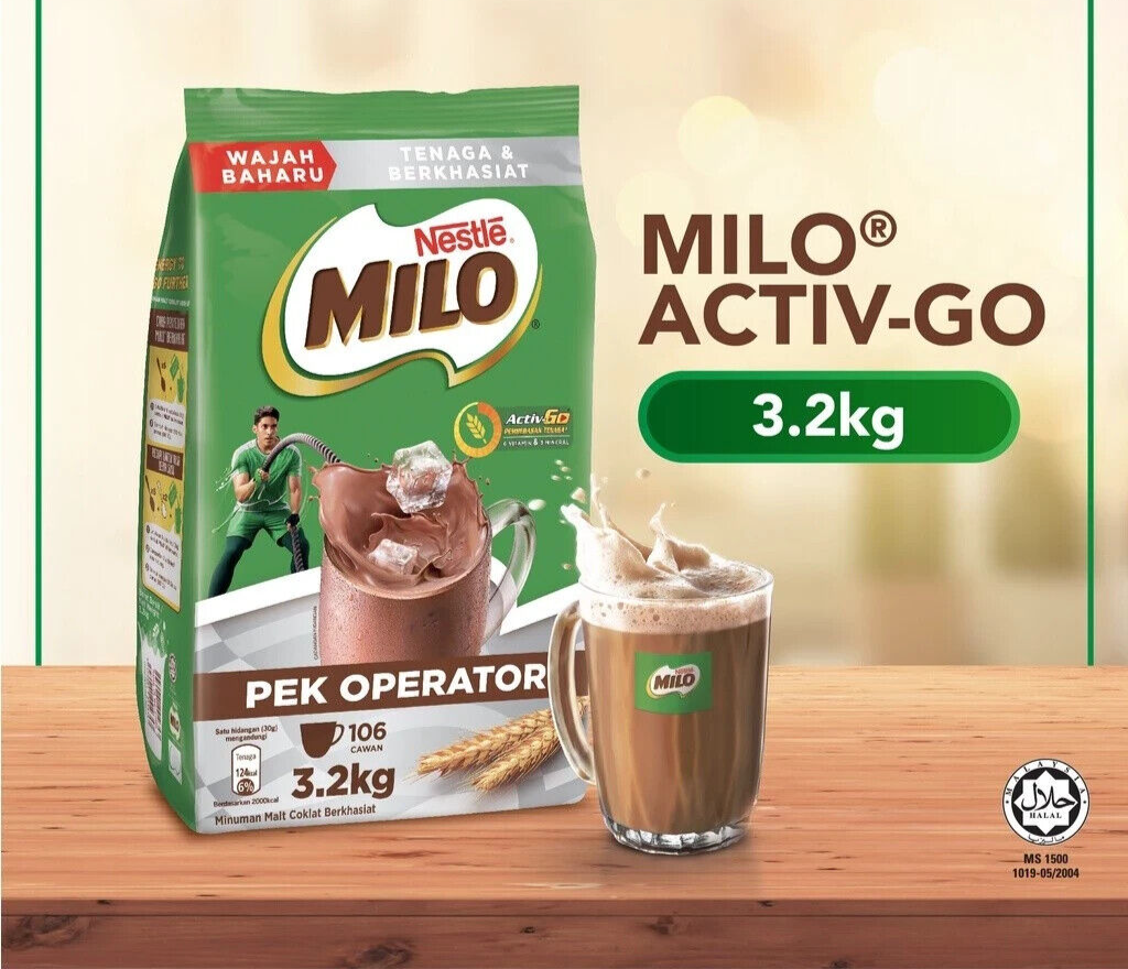 Malaysian Milo Malt Powder Pack SKUs