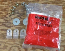 Vintage Riddell PAC 44 HELMET Accessories Hardware Mounting Football Faceguards