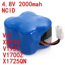 4.8V 2.0Ah Battery For Euro-Pro Shark X1725QN V1930 V1700Z Cordless Sweepers US#