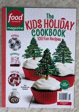 2025 FOOD NETWORK KIDS HOLIDAY COOKBOOK MAGAZINE Stewart Living Martha Christmas