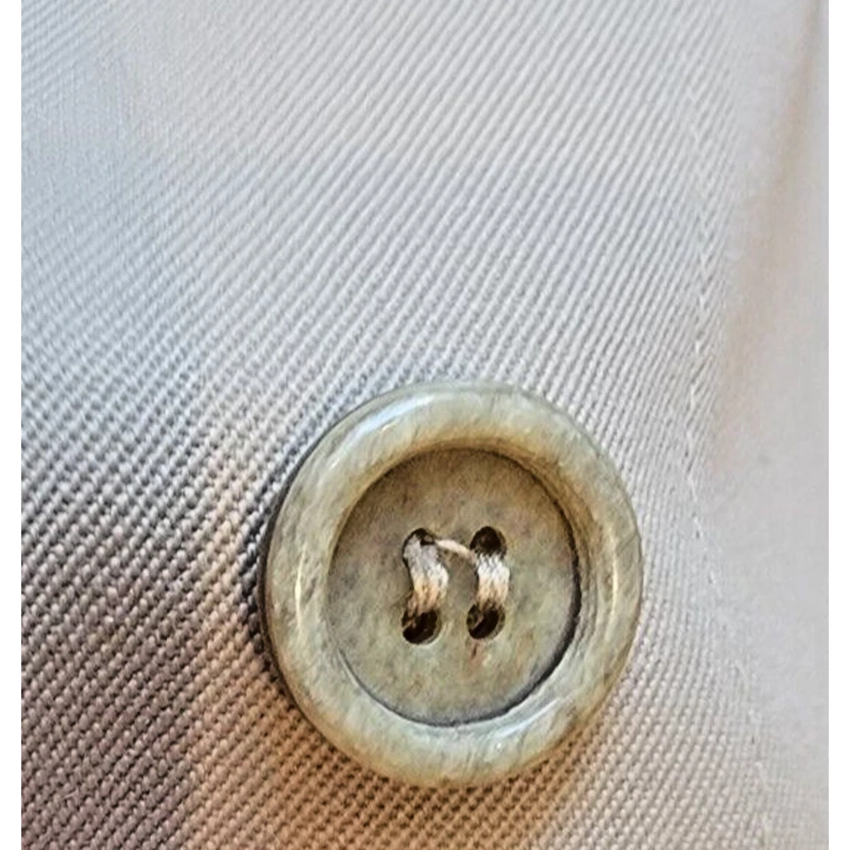 De Colección Mujer Krizia Maglia Tostado/Caqui 100% Lana Otoño Falda Bolsillos Italia 42 Foto 4 de 4