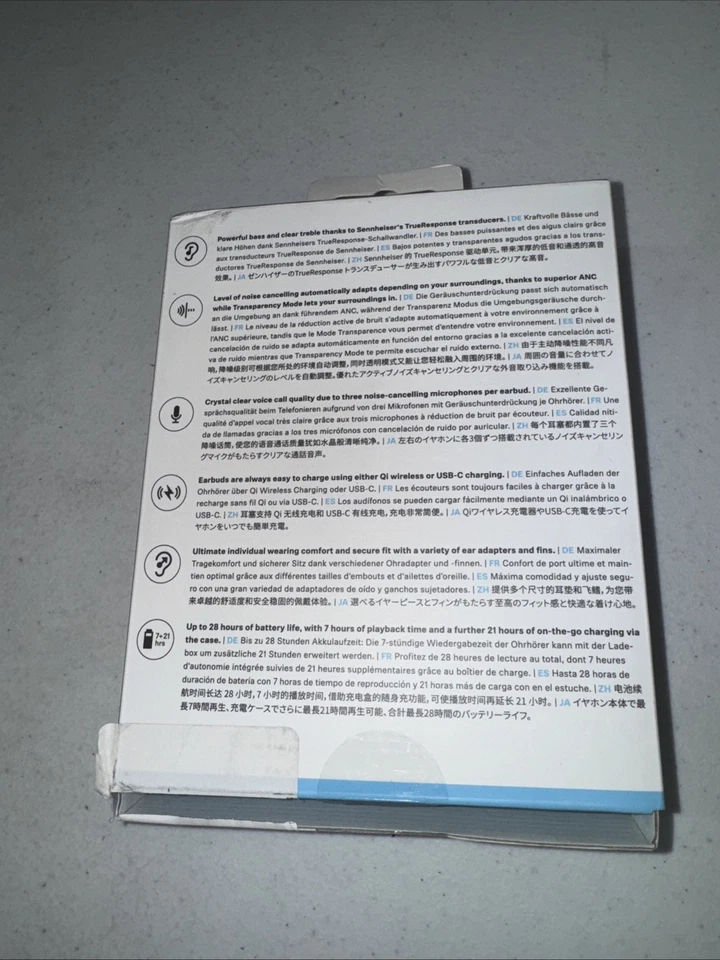 Sennheiser - Momentum 3 True Wireless Noise Cancelling In-Ear Headphones - Black - Image 4 of 4