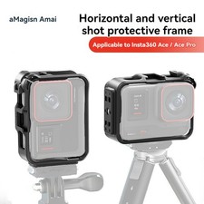 Horizontal-Vertical Protective Frame Case Cage for Insta360 Ace/Ace Pro Camera