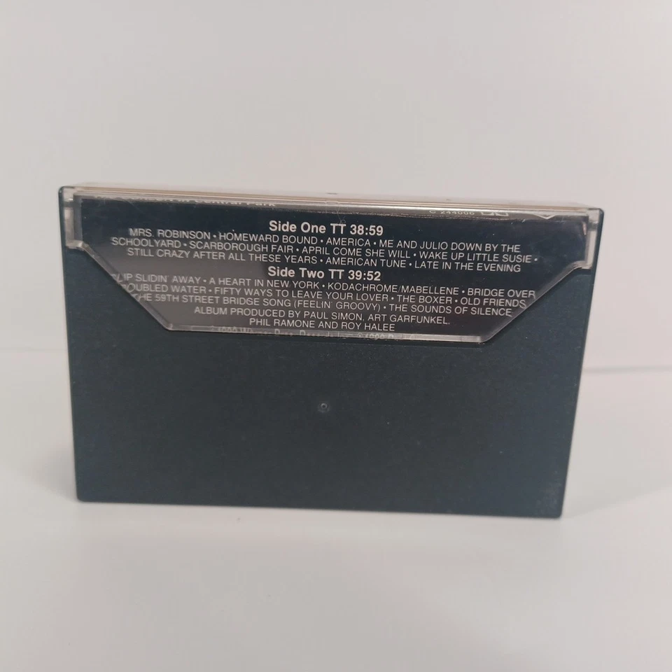 Simon & Garfunkel Cassette Concert in Central Park 1982 Rock Folk VG Foto 3 de 3