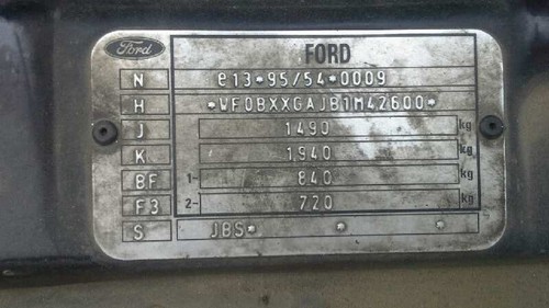 SUMP / 1396825 FOR FORD FIESTA BERLINA DX TREND - Picture 9 of 9