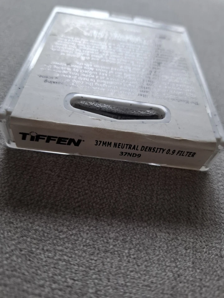 Tiffen 37mm Neutral Density 0.9 Filter 37ND9 New Sealed - Image 3 of 3
