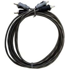 Harmony Audio HA-RCA9 Car Audio 2 Channel Stereo 9 Foot Twisted Pair RCA Cable