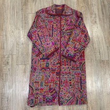 Missoni Women M Size Long Coat Made In Italy Orange Tag Luxury Elegant Unique
