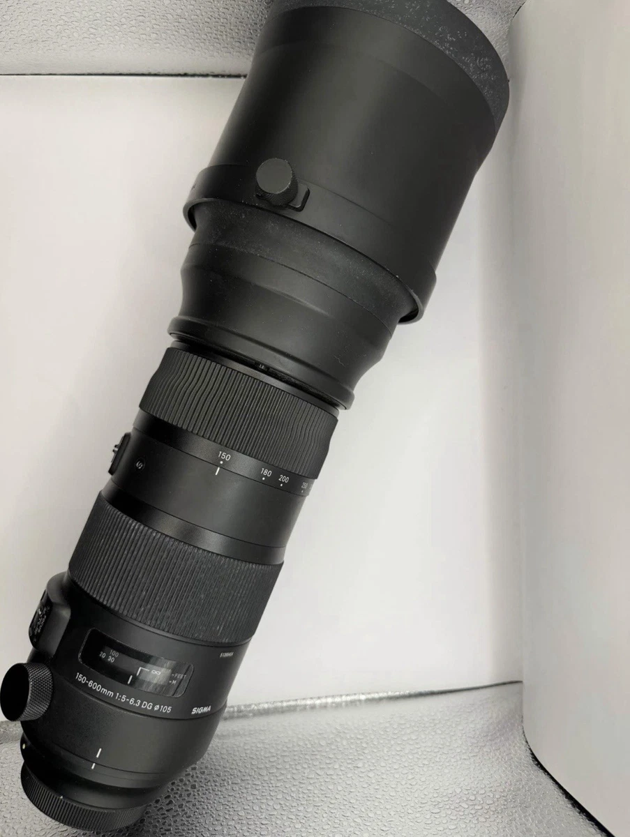 Canon EF Camera Lenses 150-600mm Focal f/5-6.3 Maximum Aperture