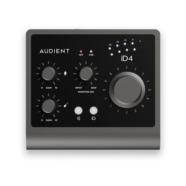 Audient iD4 MKII Premium 1-Channel USB Audio Interface