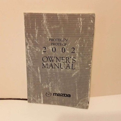 2002 Mazda Protege 5 Protege Owner's Manual